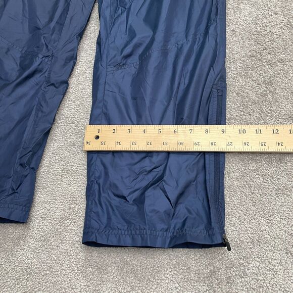 Nike Active Windbreaker Pants Mens Small Navy Blue University Of Illionois 26x32 - Picture 15 of 16